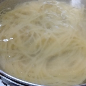 ガス代お得・・エコなパスタの茹で方！！